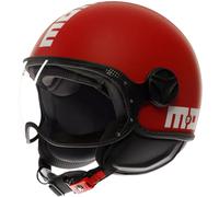 Casco Jet Momodesign FGTR CLASSIC Candy Matt Red/White