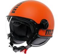 Momodesign FGTR Classic Mono S26, casco abierto M female Mate Naranja/Negro