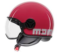 MOMODESIGN Momo Design FGTR Classic Casco Jet Rosa/Blanco 55 mujeres