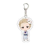 momogut Anime Fragrant Flower Blooms with Dignity Llavero Waguri Kaoruko Llavero Accesorios Lindo Bolso Colgante