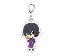 momogut Anime Fragrant Flower Blooms with Dignity Llavero Waguri Kaoruko Llavero Accesorios Lindo Bolso Colgante