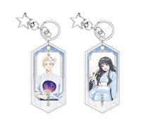 momogut Anime Fragrant Flower Blooms with Dignity Waguri Kaoruko Tsumugi Rintarou Trendy Bonito Colgante para bolso Diario Accesorio Atractivo para Parejas y uso Diario