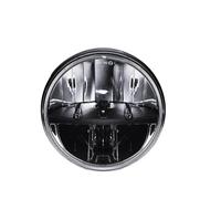 MOMOHCHGBT Conjunto De Faros De Motocicleta Faro Delantero LED Motocicleta Para Softail Slim Fat Boy De 7 Pulgadas Con Luz Diurna Y Giro H4 Delanteros(002)