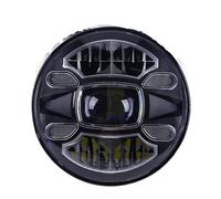 MOMOHCHGBT Conjunto De Faros De Motocicleta Para Davidsion Para Softail Slim Fat Boy Con Luces Circulación Diurna DRL De Alta/Potencia LED H4 De 7 Pulgadas Delanteros(001)