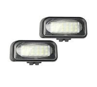 MOMOHCHGBT Luces De Matrícula Para Benz Clase C W203 Luces LED De Matrícula 4D Sedán Reemplazo Conjunto Luz Potencia 1/2 Uds(2 PCS)