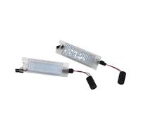 MOMOHCHGBT Luces De Matrícula Para Fiat Bravo Argo Grande Punto Evo Siena 500L Doblo Croma Marea Tipo Multipla Seicento 12V Luz LED De Matrícula