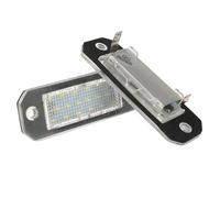 MOMOHCHGBT Luces De Matrícula Para VW Transporter T5 2003-2015 T6 Para Caddy 2004-2017 Luz LED De Matrícula Blanca Trasera Conjunto Lámpara Placa 2 Uds