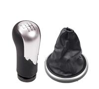 MOMOHCHGBT Para Ford Para Fiesta 2002-2007 Manual 5 6 Perilla De Cambio Velocidad Palanca Gaitor Shifter Palanca Velocidad Coche(6-Speed Silver Set)
