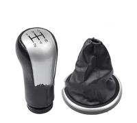 MOMOHCHGBT Para Ford Para Fiesta 2002-2007 Manual 5 6 Perilla De Cambio Velocidad Palanca Gaitor Shifter Palanca Velocidad Coche(5 Speed Silver Set)