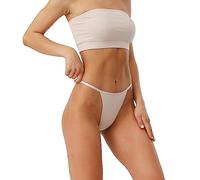 Momolaa Bragas Mujer Algodon Bragas menstruales Bragas Mujer Mono Verano Mujer 2024 Cinturón Delgado para Mujer Estilo Sexy Tanga Low Rise Ropa Interior cómoda Mono Verano Mujer 2024