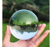 MOMOMAGE Crystal Ultra Clear - Bola acrílica para manipulación de contacto, juguete de malabares divertidos, trucos de magia, ilusión mágica (60 mm)