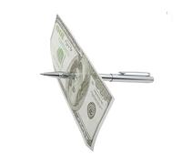 MOMOMAGE Penetration Magic Tricks Pen Thru Dollar Close up Magic Deluxe Pen Through Dollar Bill Magic Mentalism Illusion Gimmick Props