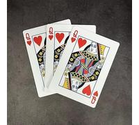 MOMOMAGE Trucos de magia de Monte de tres cartas mejorados, 3 cartas gigantes, truco mágico para magos, ilusiones de escenario, trucos, accesorios de mentalismo