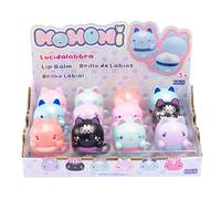 MOMOMI Kuchicappu Lipgloss - Juego de 1 brillo de labios con tapa de diseño de gato sorpresa