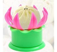 Momos Maker - Molde de plástico para hacer albóndigas chinas, prensa de masa al vapor, panecillos rellenos al vapor, pastelería, bollos de vapor, bolas de masa de masa, juegos de herramientas de