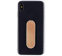 MOMOSTICK, el original. Soporte de dedo para smartphone, agarre de dedo para teléfonos móviles, iSerie, color dorado