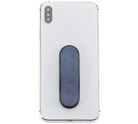 MOMOSTICK - El original! Soporte de dedo para teléfono móvil - Soporte de móvil para teléfono móvil, Agarre para teléfono móvil - anillo de celular para iPhone Samsung Huawei (Serie Suede - Azul)