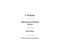 Mompou Secreto - Piano - Book