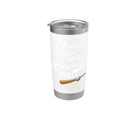 Moms Against White Baseball Pants - Baseball Season Mom Vaso térmico de acero inoxidable de doble pared