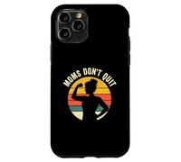 Moms Don't Quit Strong Mom Vintage Sunset Retro Design Carcasa para iPhone 11 Pro