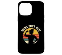 Moms Don't Quit Strong Mom Vintage Sunset Retro Design Carcasa para iPhone 13 Pro MAX
