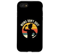 Moms Don't Quit Strong Mom Vintage Sunset Retro Design Carcasa para iPhone SE (2020) / 7/8