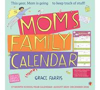 Mom's Family Wall Calendar 2026: This Year, Mom Is Going to Keep Track of Stuff!