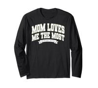 Mom'S Favorite Funny Mother's Day, Mom Loves Me The Most Manga Larga