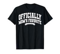 Mom'S Favorite Funny Mother's Day, Officially Mom'S Favorite Camiseta