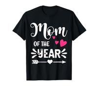 Moms Favorite Mom of The Year Award Mum Daughter Mothers Day Camiseta
