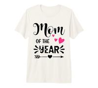 Moms Favorite Mom of The Year Award Mum Daughter Mothers Day Camiseta Premium
