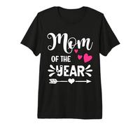 Moms Favorite Mom of The Year Award Mum Daughter Mothers Day Camiseta Premium