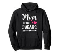 Moms Favorite Mom of The Year Award Mum Daughter Mothers Day Sudadera con Capucha
