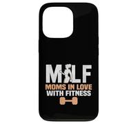 Moms in Love with Fitness Workout Madre Carcasa para iPhone 13 Pro