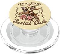 Moms Salvajes Criando Traviesos Club Social Vintage PopSockets PopGrip para MagSafe