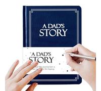 Moms Story Journal - Libro atesorado de 250 preguntas, libro de escritura para diario, diario de relleno, pieza de hija familiar con letras doradas, herramienta diaria para el embarazo para documentar