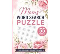 Moms Word Search Puzzle: 55 Puzzles Word Search about Moms and More | 6x9 inches, 110 pages | Gift for Moms & Motherhood Lover