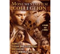 Momumentalfilm Collection in Sammler Digibox - Hamlet - Mussolini - Die schwarze Narzisse - Cäsar und Cleopatra [Alemania] [DVD]