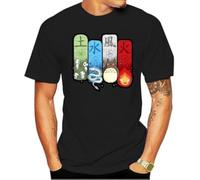 MOMYXCJQ 2020 100% Cotton T-Tshirts Camisetas y Tops Plus Size Hayao Miyazaki Elemental Charms Calcifer Mononoke Novelty Short Sleeved 035428(Large)