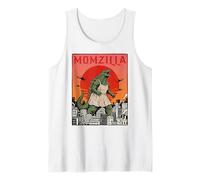 Momzilla Monster Mama City - Vestido Floral Divertido para el día de la Madre Camiseta sin Mangas