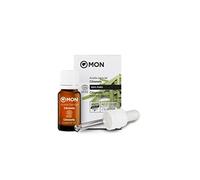 MON - Aceite Esencial de Citronela BIO - Producto Natural - Fuerte Repelente de Insectos - Propiedades Antiinflamatorias y Antisépticas - Aroma Fresco y Fuerte a Limón - Incluye un Cuentagotas - 12 ml