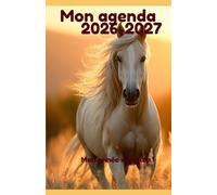 Mon agenda scolaire 2026-2027: Cheval & équitation - Collège et primaire - Une page par jour avec devoirs, emploi du temps, objectifs, notes et to do list (Odile à l'école)