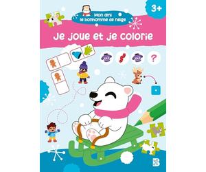 Mon ami le bonhomme de neige: Je colorie et je joue (Hiver, 1)