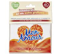 Mon Amour - Ambientador para armarios y cajones, Oro argán, Perfume Extra - 1 bolsita x 20g