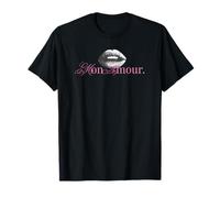 Mon Amour French Romance Paris - Camiseta estética de San Valentín Camiseta