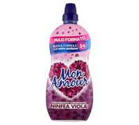 Mon Amour - Suavizante concentrado negro seducción, prendas suaves y perfumadas - 54 lavados, 1350 ml