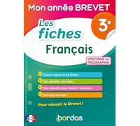 Mon Année Brevet Les fiches Français 3e