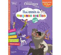 Mon année de moyenne section: Les grands classiques Disney. Avec plein d'autocollants