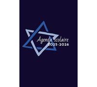 Mon Année Juive - Agenda scolaire 2025-2026 - Maguen David - Version couleur: Avec les fêtes juives, les dates hébraïques, et les horaires de Shabbat