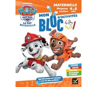 Mon bloc d'activités Pat' Patrouille Moyenne Section